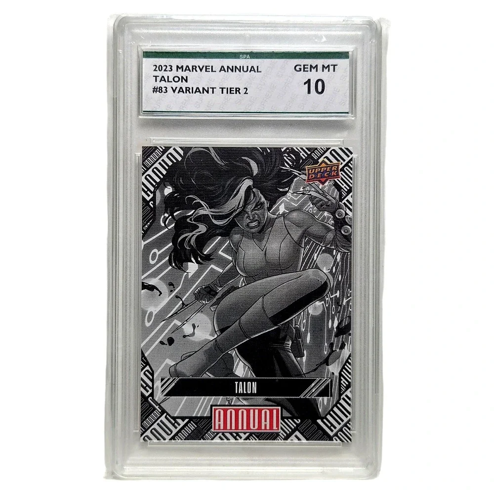 Upper Deck 2023 Marvel Annual Talon #83 Variant Tier 2 Gem Mt 10 Graded Card